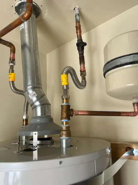 Water heater installation and plumbing repair in Pohick