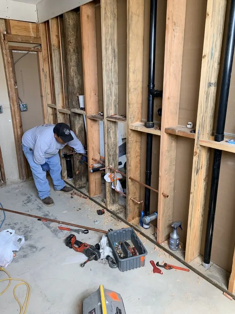 Commercial rough-in plumbing for Trenchless Sewer Repair in Pohick
